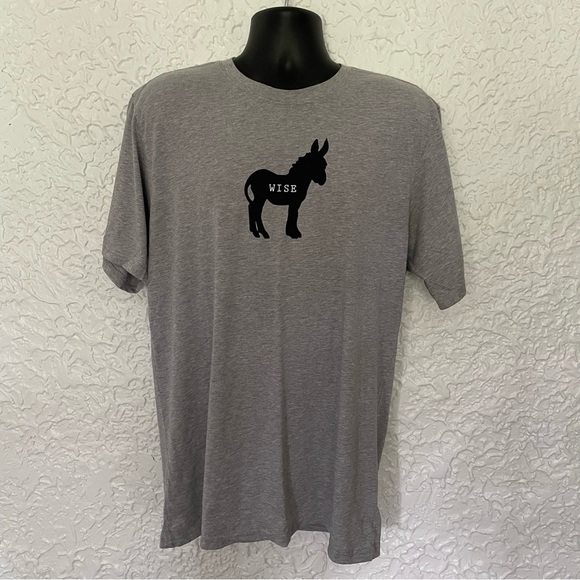 PrAna Men's Wise Ass Journeyman T-Shirt Heather Grey Size XL - Picture 2 of 6